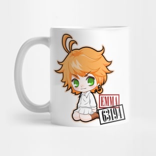 Chibi Emma Yakusoku no Neverland Mug